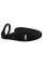Black Velvets Cock ring with RC butt plug