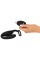 Black Velvets Cock ring with RC butt plug
