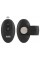 Black Velvets Cock ring with RC butt plug