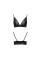Эластичный топ с кружевом Passion PS001 TOP M, black