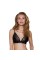 Эластичный топ с кружевом Passion PS001 TOP M, black