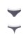 Спортивні трусики-стрінги Passion PS007 PANTIES dark grey, L