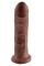 King Cock 8" Cock Brown