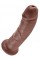 King Cock 8" Cock Brown