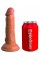 KCE 6 DD Vibrating Cock Tan