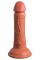 KCE 6 DD Vibrating Cock Tan