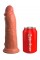 KCE 8 DD Vibrating Cock Tan