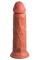 KCE 8 DD Vibrating Cock Tan
