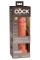 KCE 8 DD Vibrating Cock Tan