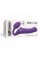 Безремінний страпон з вібрацією Strap-On-Me Vibrating Violet L, діам. 3,7 см, пульт ДК, регульований