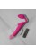 Безремінний страпон з вібрацією Strap-On-Me Vibrating Fuchsia XL, діам. 4,7см, пульт ДК, регульований