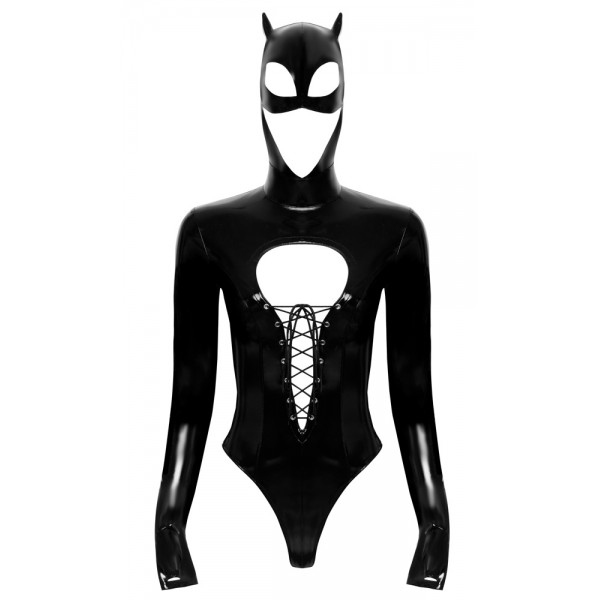 Боді з маскою - 2840766 Black Level Vinyl Body Mask, black