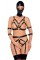 Боді з маскою - 2480492 Bad Kitty Strap+Mask Set, black