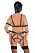 Боді з маскою - 2480492 Bad Kitty Strap+Mask Set, black