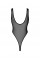 Боді Noir Handmade F322 Paparazzi elastic mesh body - 3XL
