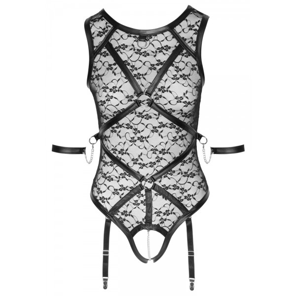 Боді - 2642875 Cottelli Collection Body Black