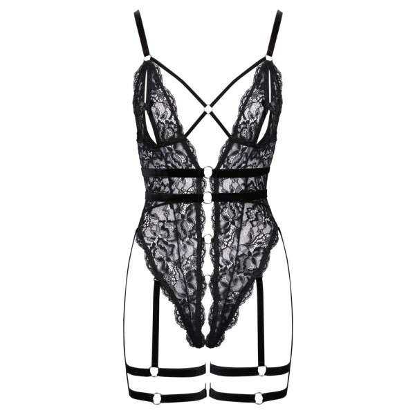 2644460 Cottelli Collection Body Lace Black - L