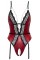 Боді - 2643456 Abierta Fina Body Red/Black