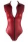 Боді - 2641976 Cottelli Collection Body Zip Red