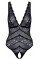 Боді - 2643529 Cottelli Collection Body With Lace Black - L