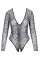 2644428 Cottelli Collection Body Black - L