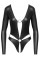 2644479 Cottelli Collection Body Long Sleeve Black - M