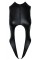 2644495 Cottelli Collection Crotchless Body Zip Black