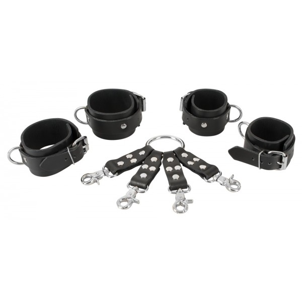 Набір для бондажу - 2030659 Zado Leather Restraint Set Hogtie