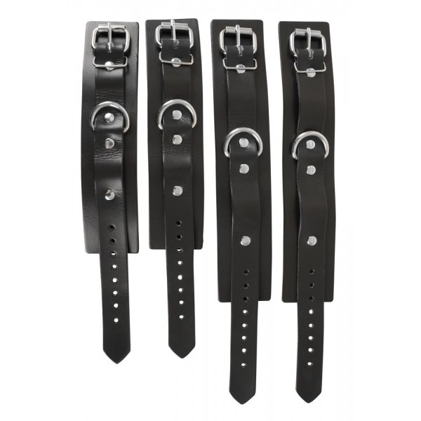 Набір для бондажу - 2030659 Zado Leather Restraint Set Hogtie