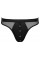 2111730 Svenjoyment Mens Thong - black