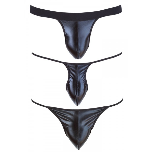 Набір чоловічих стрінгів - 2111497 Svenjoyment Mens Strings Pack Of 3 S-L