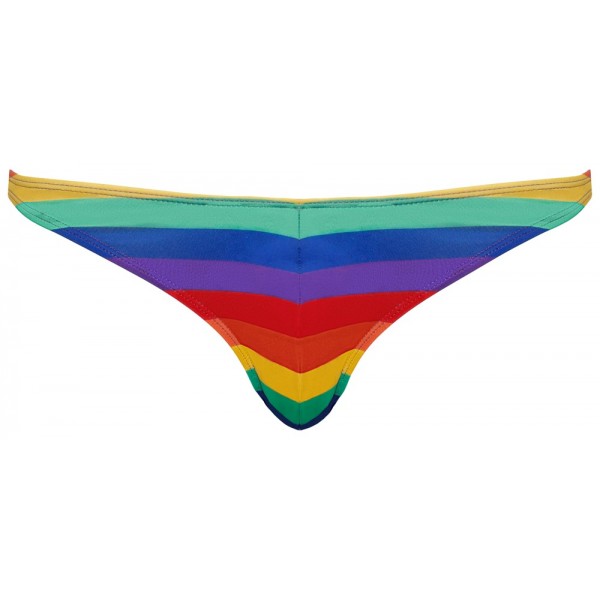 Чоловічі стрінги - 2111705 Svenjoyment Mens Thong Rainbow