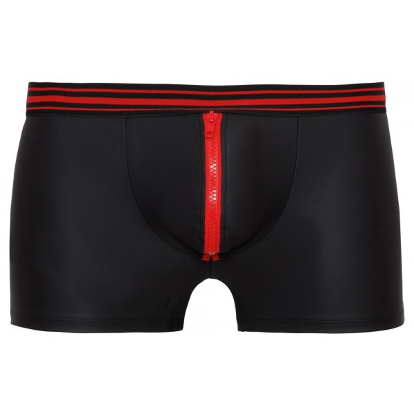 Чоловічі трусики - 2133180 Svenjoyment Mens Boxer Briefs Black/Red - L