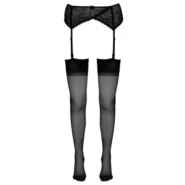Панчохи - 2540312 Cottelli Collection Stockings With Seam Black