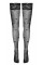 Панчохи - 2520710 Cottelli Collection Hold-Ups Rose Black - 2