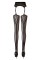 Панчохи з поясом - 2530090 Cottelli Collection Susp. Straps + Stockings
