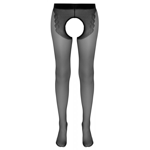 Колготки - 2510316 Cottelli Collection Crotchless Tights