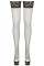 Панчохи - 2520613 Cottelli Collection Hold-Up Net Stockings