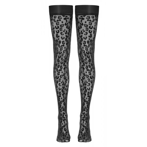 Панчохи - 2520656 Cottelli Collection Hold-Up Stockings Leo