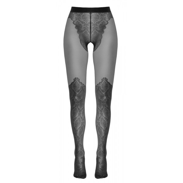 Колготки - 2510405 Cottelli Collection Crotchless Tights, black
