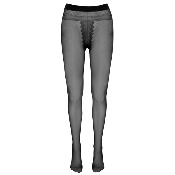 Колготки - 2510324 Cottelli Collection Crotchless Tights