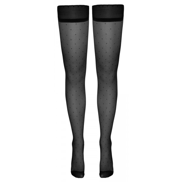 Панчохи - 2520630 Cottelli Collection Hold-Up Stockings Dots