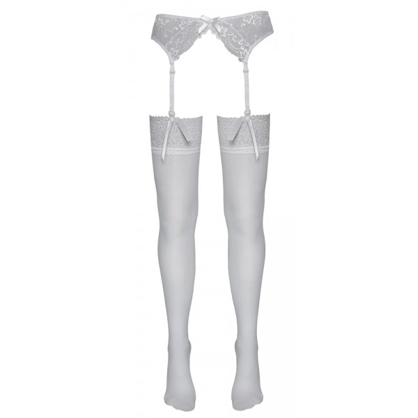 Панчохи - 2309520 Cottelli Collection Stockings White
