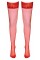 Панчохи - 2520079 Cottelli Collection Hold-Up Stockings Red