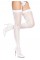 Панчохи-сітка зі швом ззаду Leg Avenue Butterfly back seam thigh highs One size White