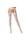 Еротичні панчохи-стокінги Passion S024 One Size, White, імітація панчіх та пояса з гартерами