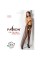 Сетчатые колготки-бодистокинги Passion S019 One Size, Black, имитация трусиков, открытый доступ
