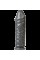 Фаллоимитатор для фистинга Doc Johnson American Bombshell Bunker Buster Gun Metal, диаметр 8,1см