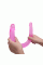 Двосторонній фалоімітатор - Double Dones Dildo Pink