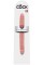 KC 12" Slim Double Dildo